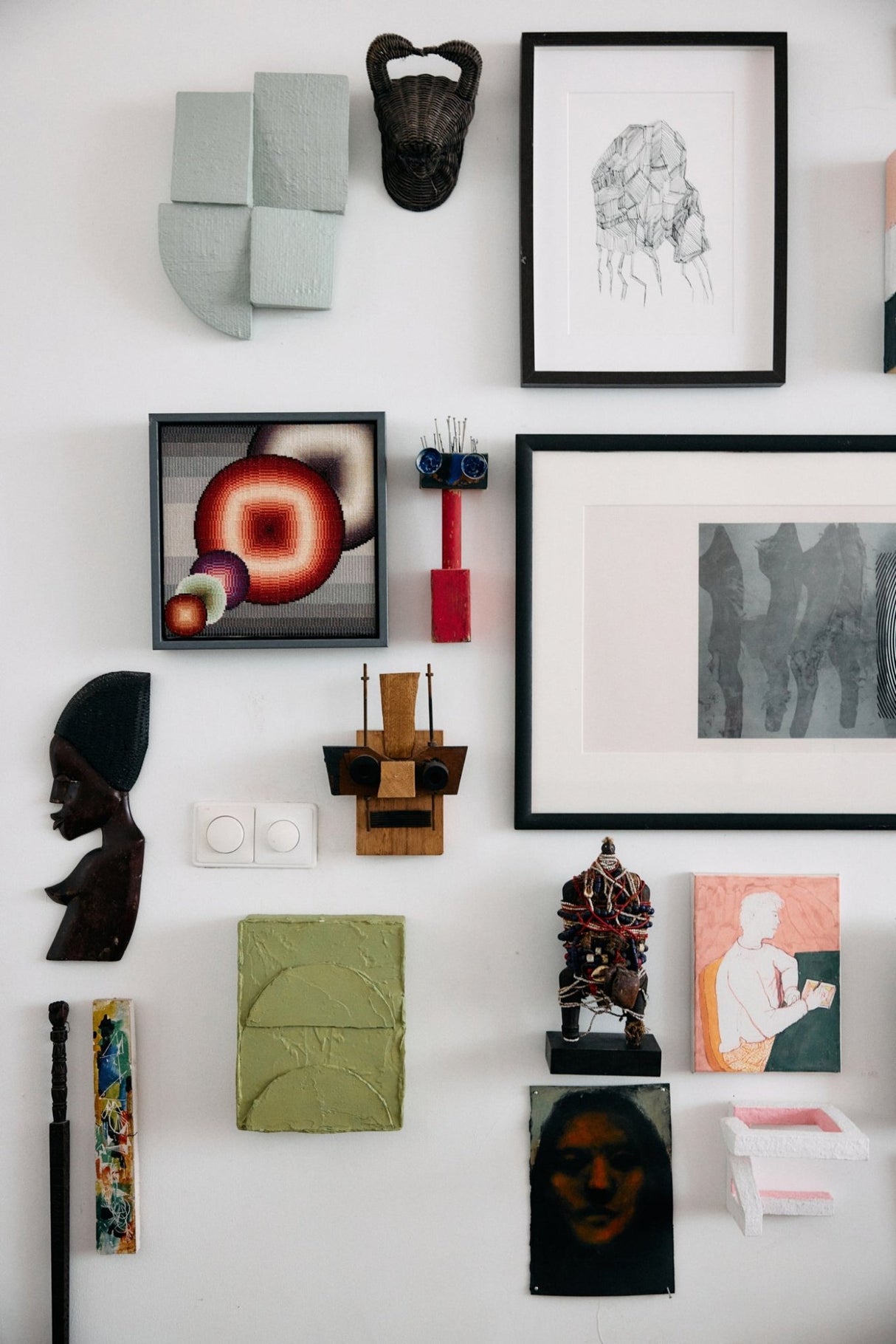 Wall sculpture, levels - Urban nest