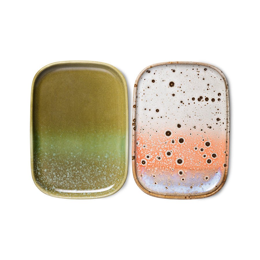 70 ceramics: small trays, atlas (set of 2) - Urban Nest