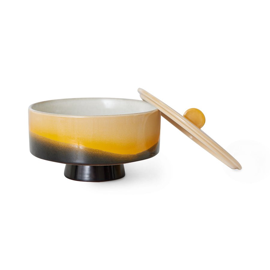 70s ceramics bonbon bowl - sunshine - Urban Nest