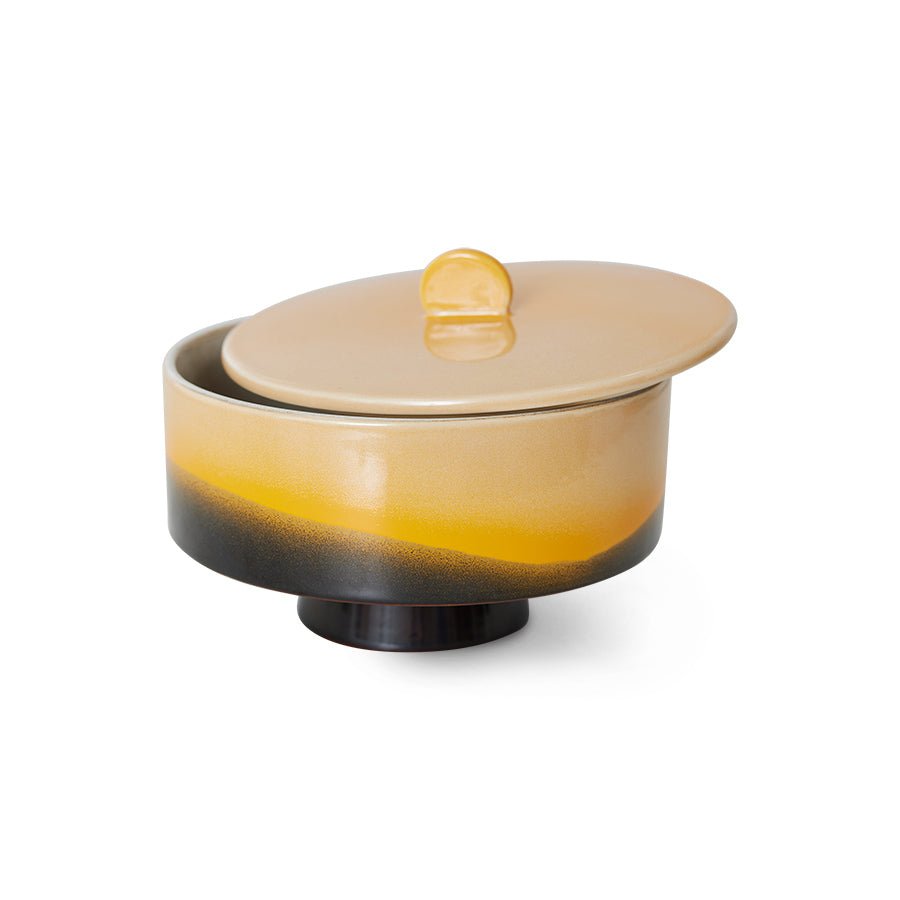 70s ceramics bonbon bowl - sunshine - Urban Nest