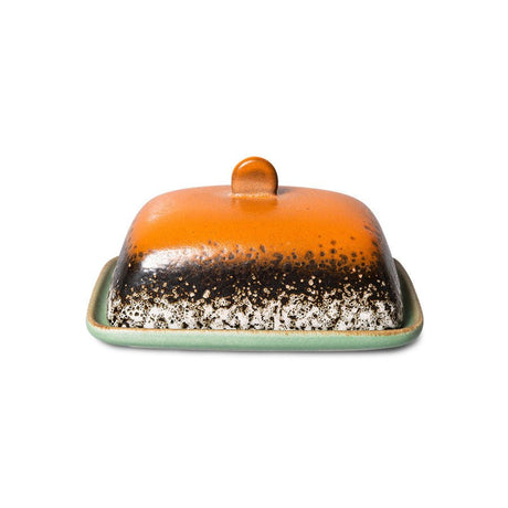 70s ceramics: butter dish, meteor - Urban Nest