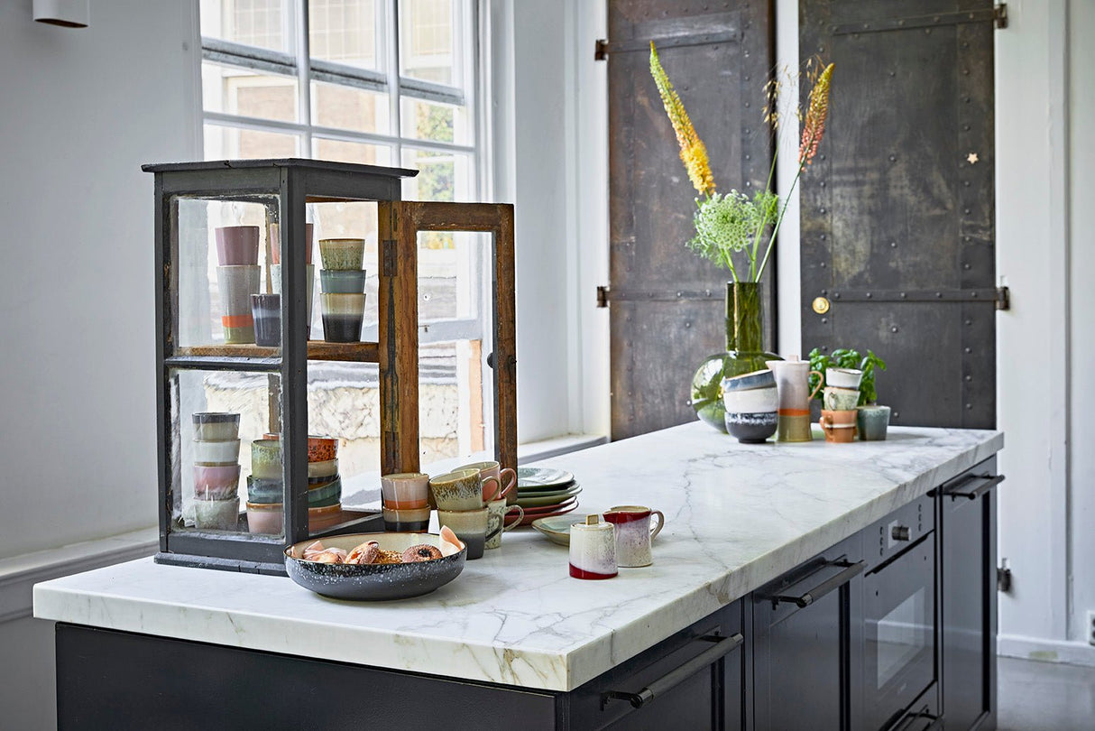 70's ceramics cappuccino mug - stream - Urban Nest