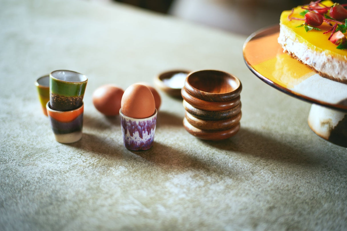 70s ceramics egg cups - island - Urban Nest