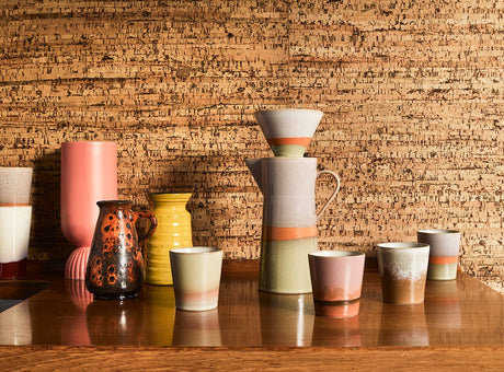 70's ceramics mug - mars - Urban Nest