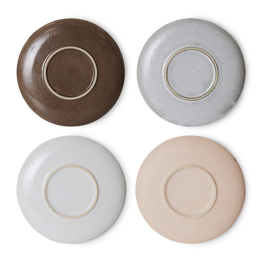 70S Ceramics saucers big sur (set of 4) - Urban Nest