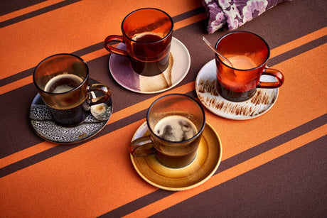 70S Ceramics saucers big sur (set of 4) - Urban Nest