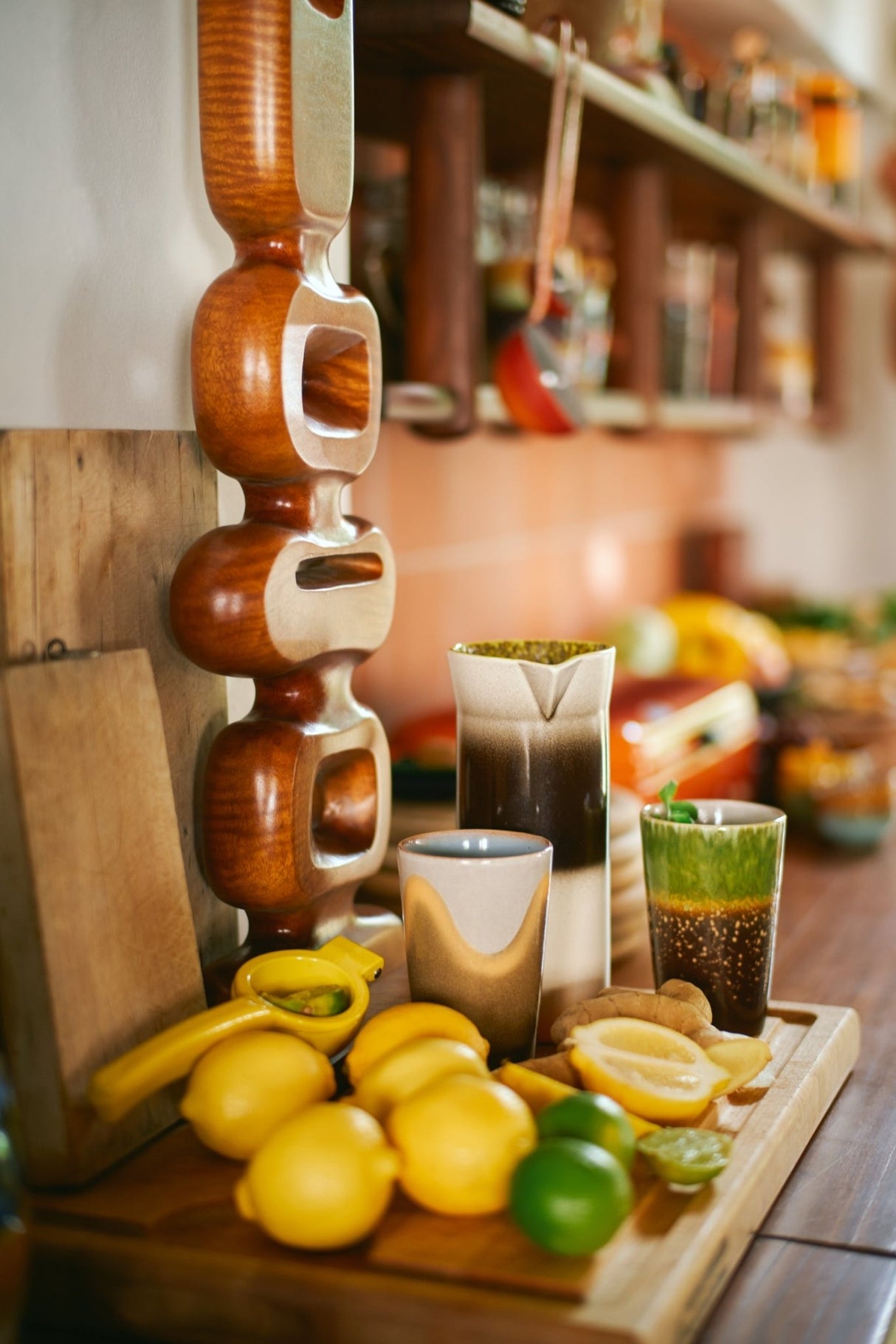 70s ceramics: tea mugs, fuse (set of 2) - Urban Nest