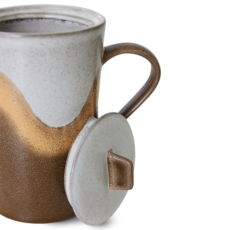 70s ceramics tea pot - oasis - Urban Nest