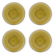 70S Glassware - saucers mud brown (set of 4) - Urban Nest