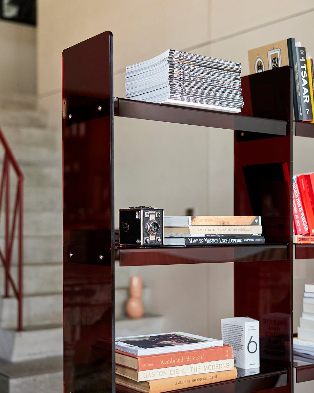 Acrylic cabinet 160cm, smokey brown - Urban Nest