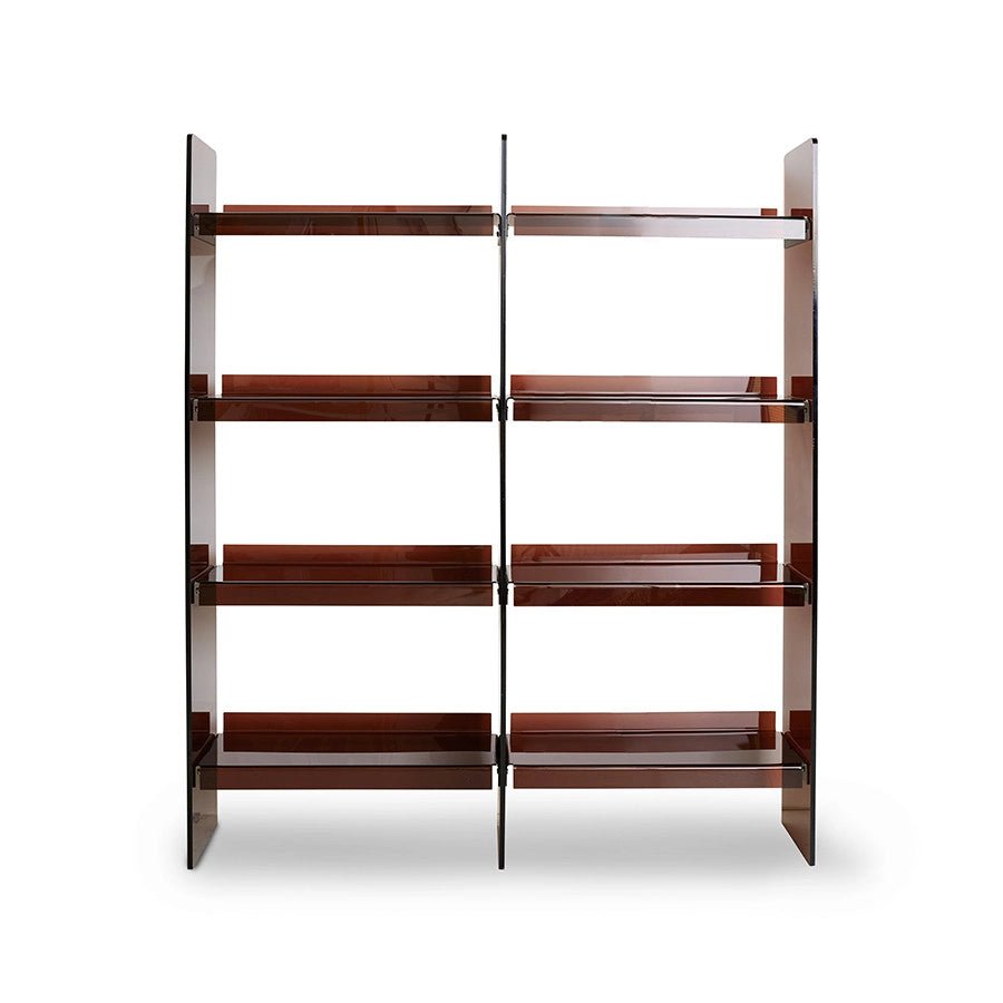 Acrylic cabinet 160cm, smokey brown - Urban Nest