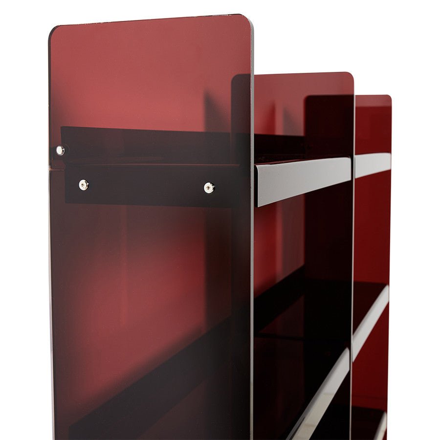 Acrylic cabinet 160cm, smokey brown - Urban Nest