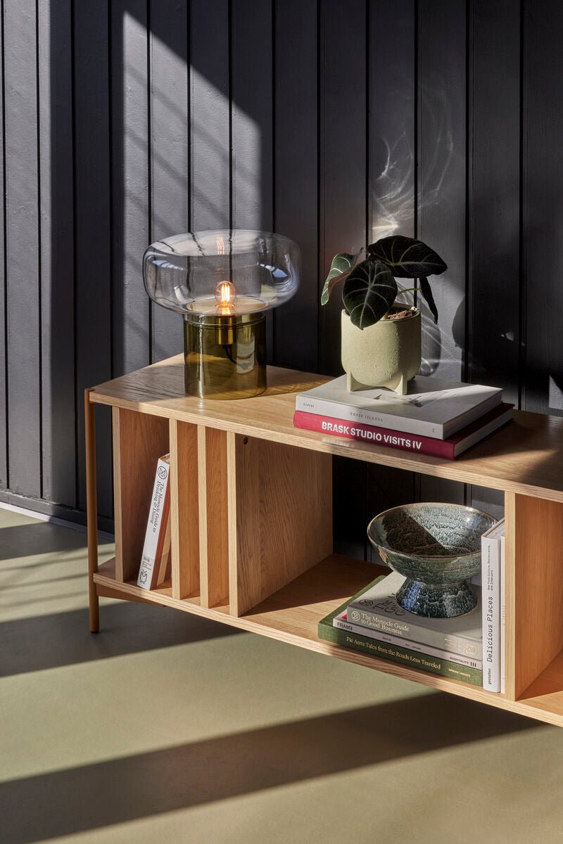 Aki Sideboard Orange/Natural - Urban Nest