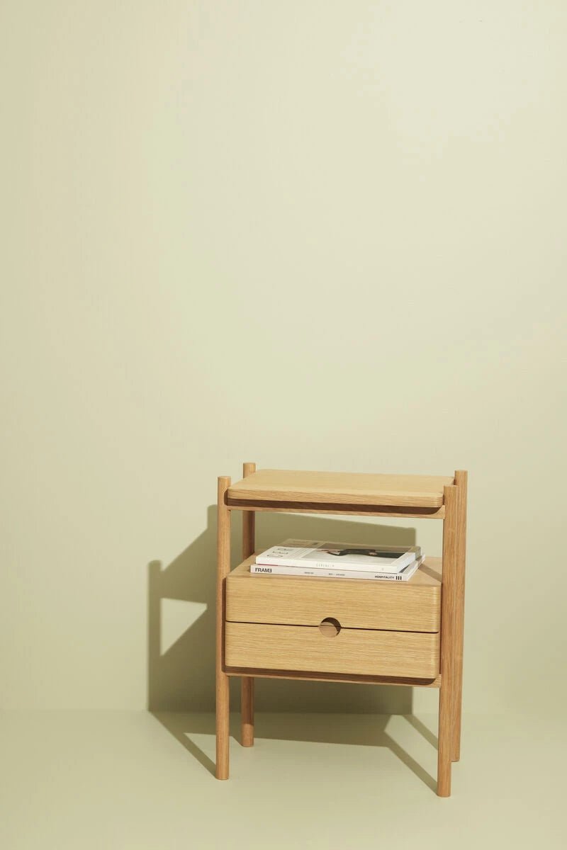 Appeal Bedside Table Natural - Urban Nest
