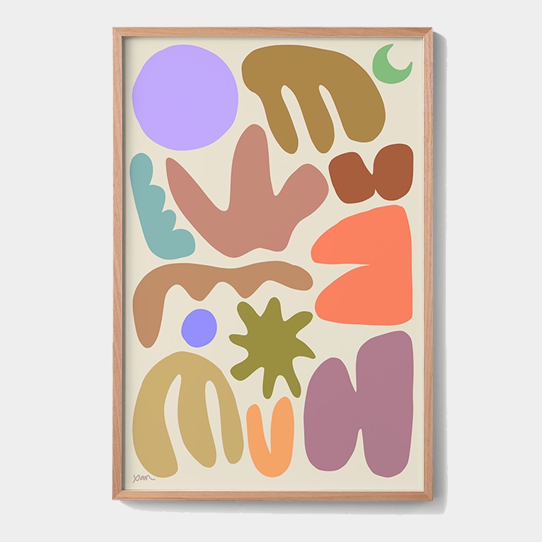 Art Print: Camp fire - Urban Nest