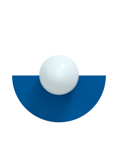 Candy wall lamp - big circle/small bulb 180 - Urban Nest