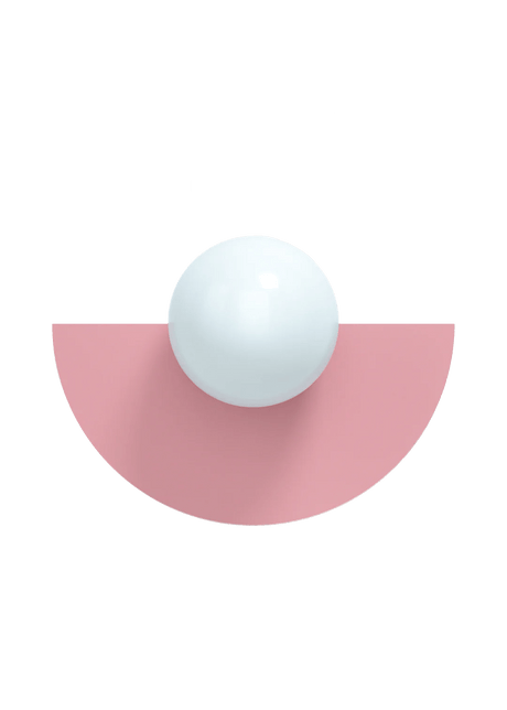 Candy wall lamp - big circle/small bulb 180 - Urban Nest