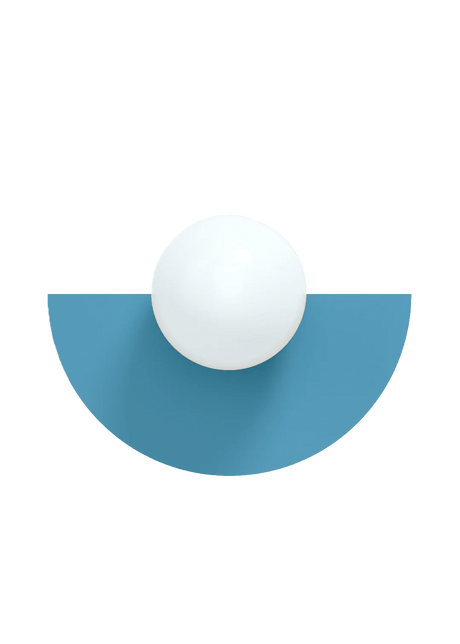 Candy wall lamp - big circle/small bulb 180 - Urban Nest