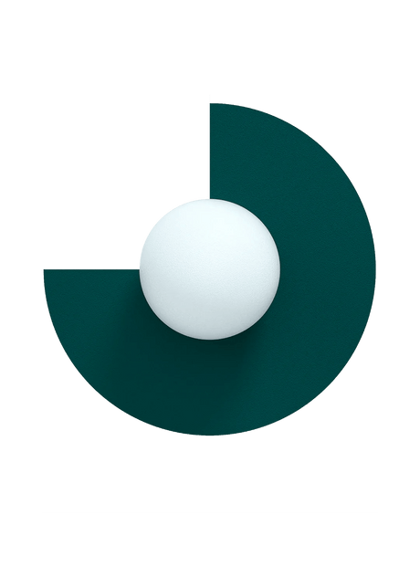 Candy wall lamp - big circle/small bulb 270 - Urban Nest