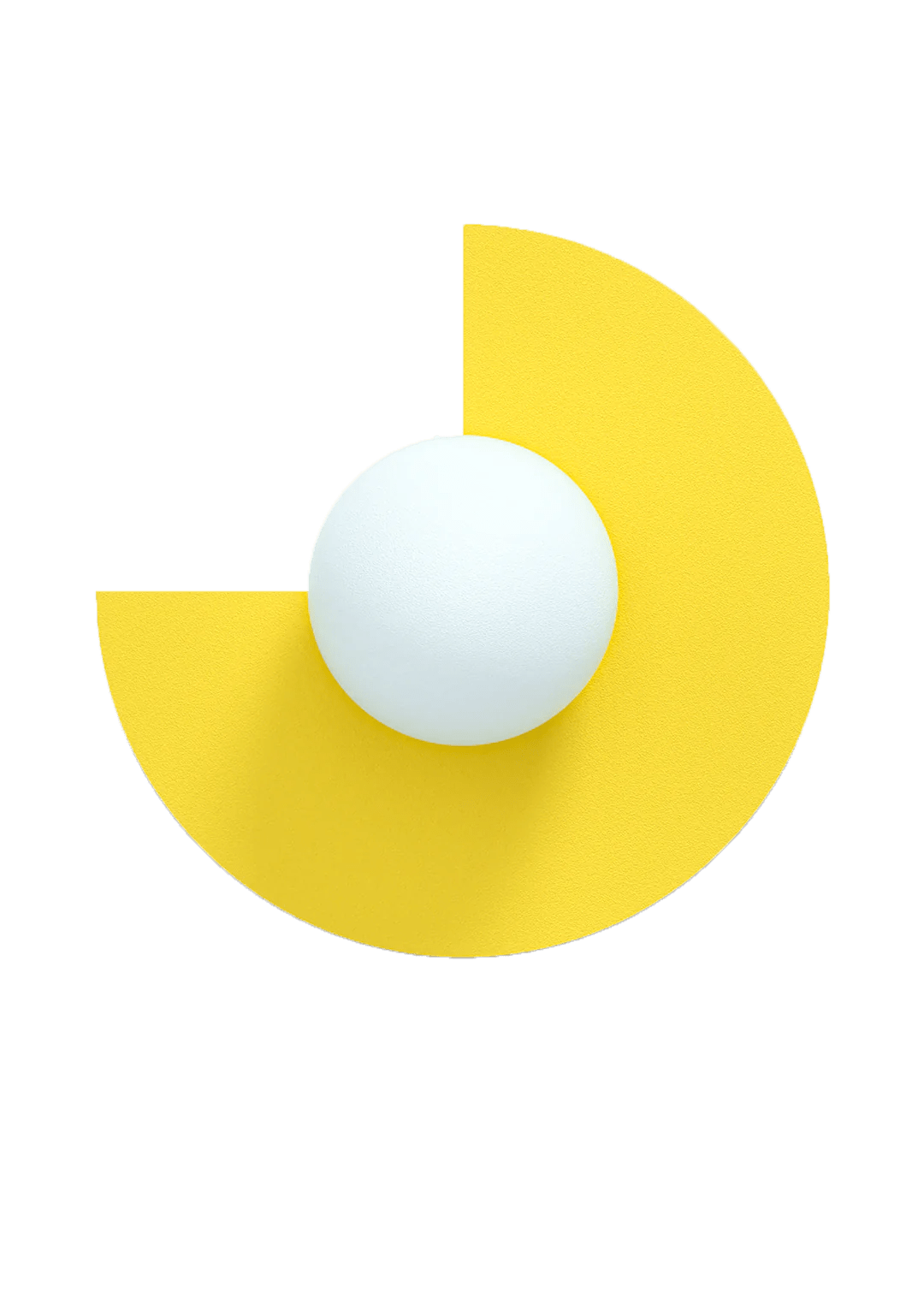 Candy wall lamp - big circle/small bulb 270 - Urban Nest