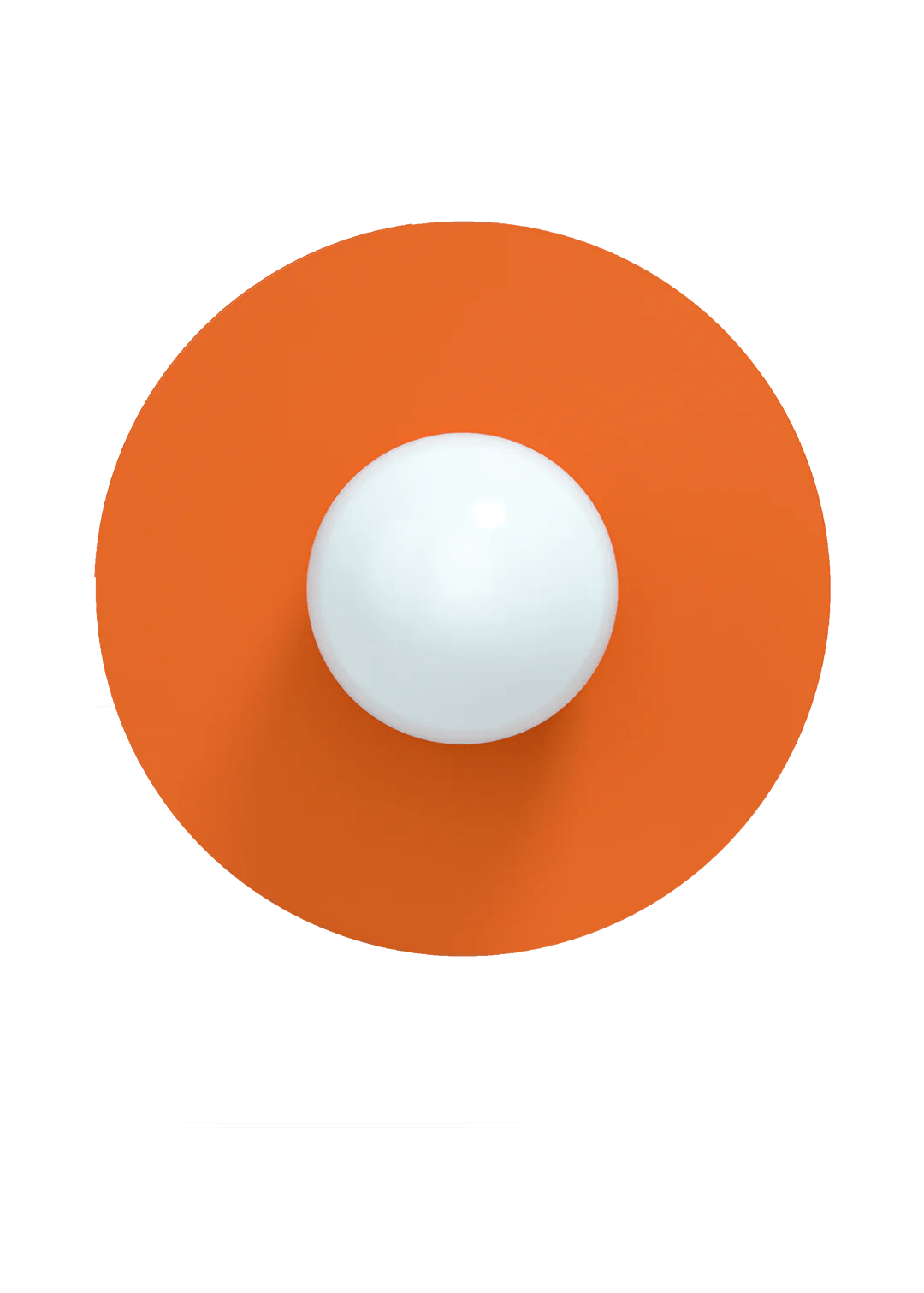 Candy wall lamp - big circle/small bulb 360 - Urban Nest