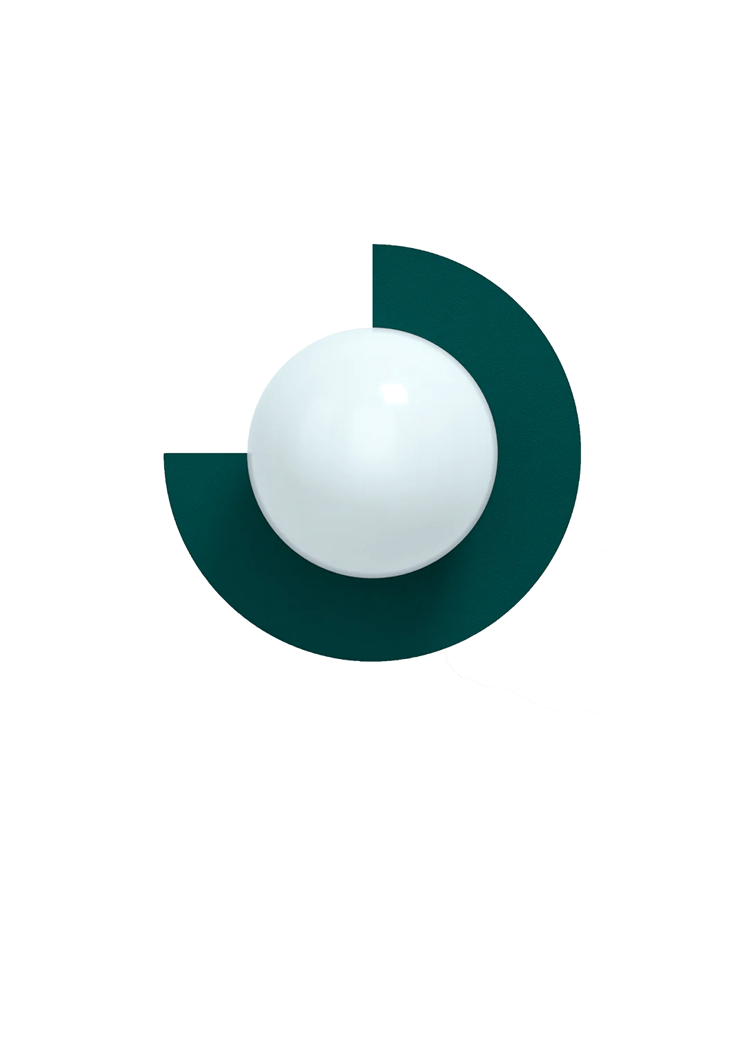 Candy wall lamp - little circle 270 - Urban Nest