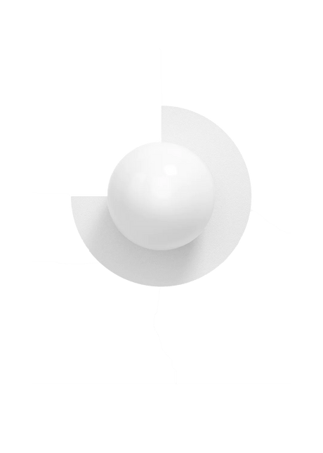 Candy wall lamp - little circle 270 - Urban Nest