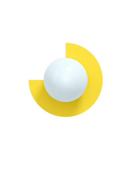 Candy wall lamp - little circle 270 - Urban Nest