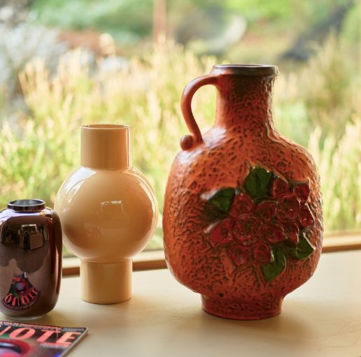 Ceramic vase - Cappuccino M - Urban Nest