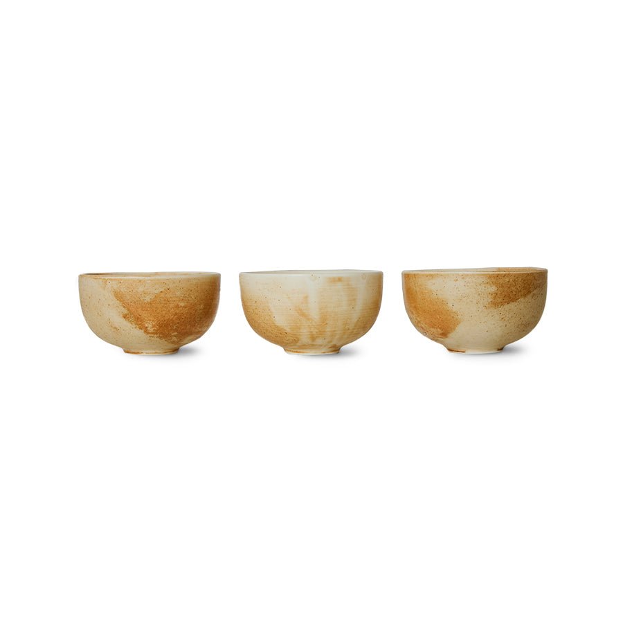 Chef ceramics - bowl, rustic cream/brown - Urban Nest