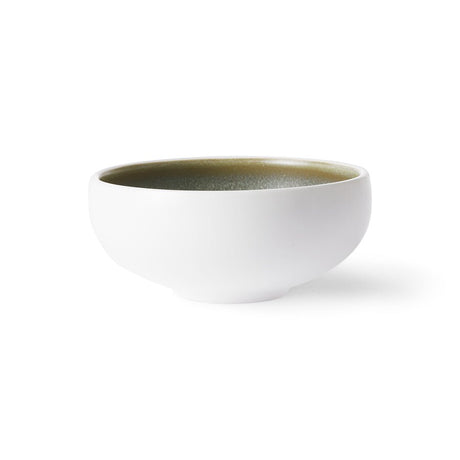 Chef ceramics - bowl white/ green - Urban Nest