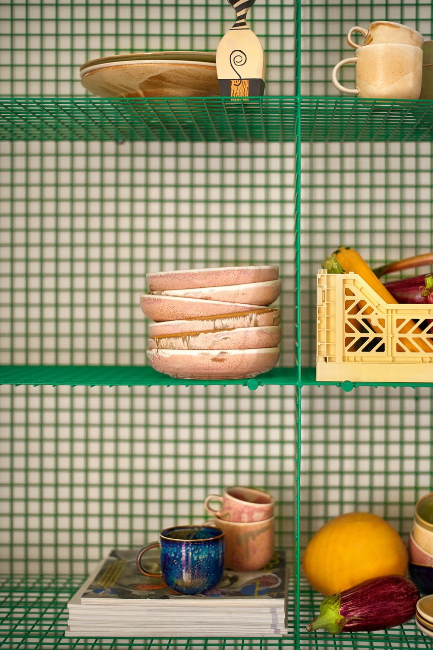 Chef ceramics: cup and saucer, rustic pink - Urban Nest