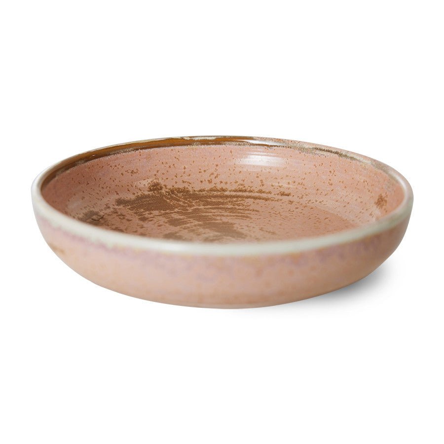 Chef ceramics: deep plate L, rustic pink - Urban Nest