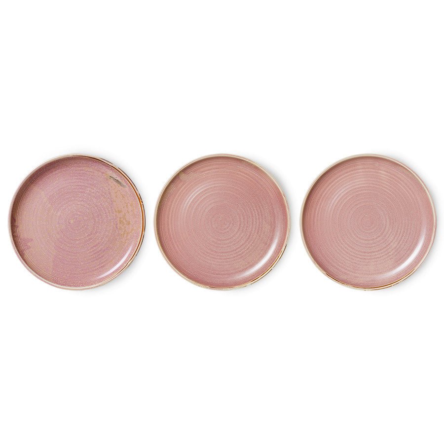 Chef ceramics: dinner plate, rustic pink - Urban Nest