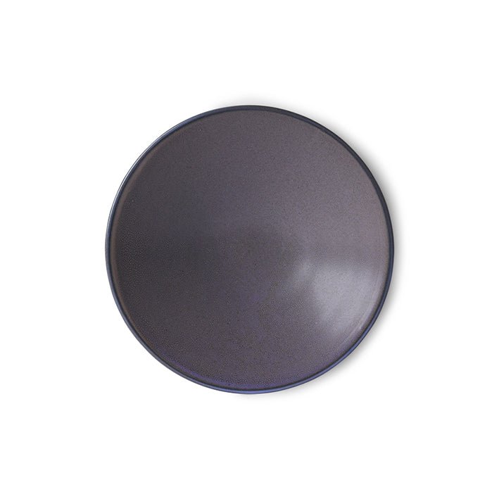 Chef ceramics: flat bowl - purple - Urban Nest
