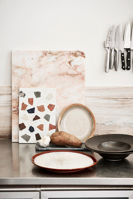 Chef ceramics: pasta plate - rustic black - Urban Nest