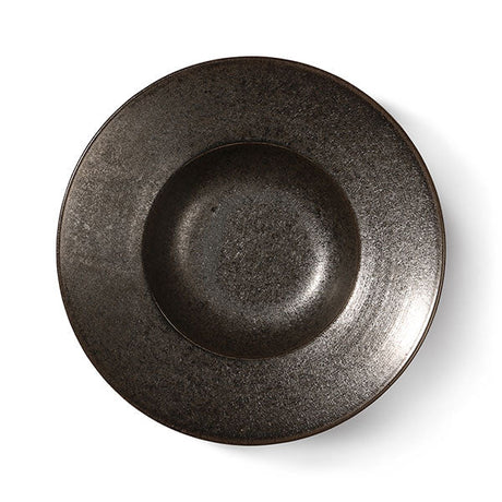 Chef ceramics: pasta plate - rustic black - Urban Nest