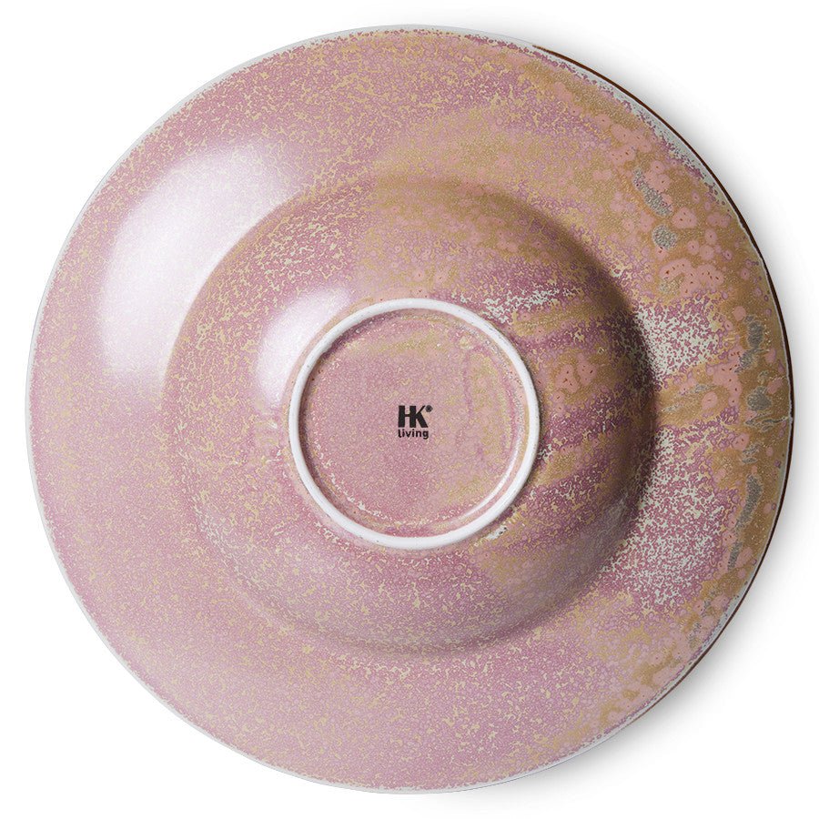 Chef ceramics: pasta plate - rustic pink - Urban Nest
