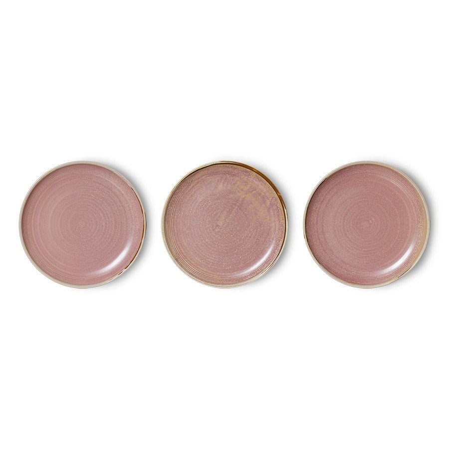 Chef ceramics: side plate, rustic pink - Urban Nest