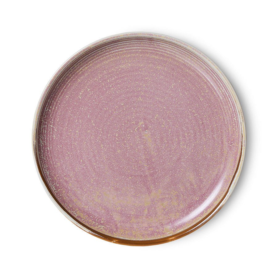 Chef ceramics: side plate, rustic pink - Urban Nest