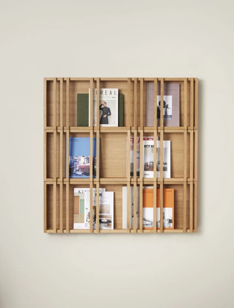 Column Magazine Holder - Natural - Urban Nest
