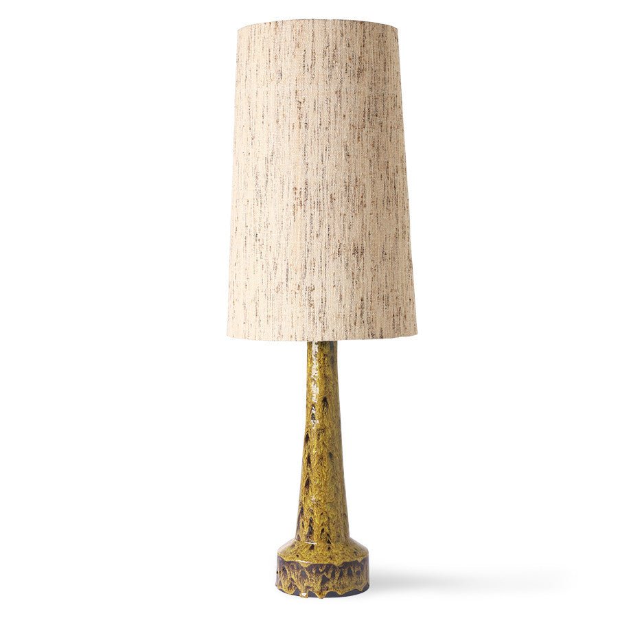Cone lampshade - silk | natural (ø36cm) - Urban Nest