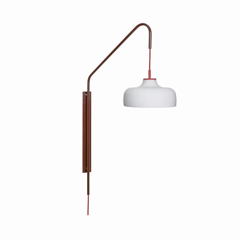 Current Wall Light Red/Maroon - Urban Nest