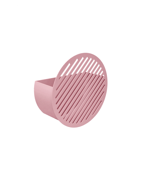 Diagonal wall basket - pink - Urban Nest