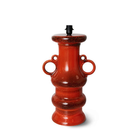 Grand table lamp base - Glazed orange - Urban Nest