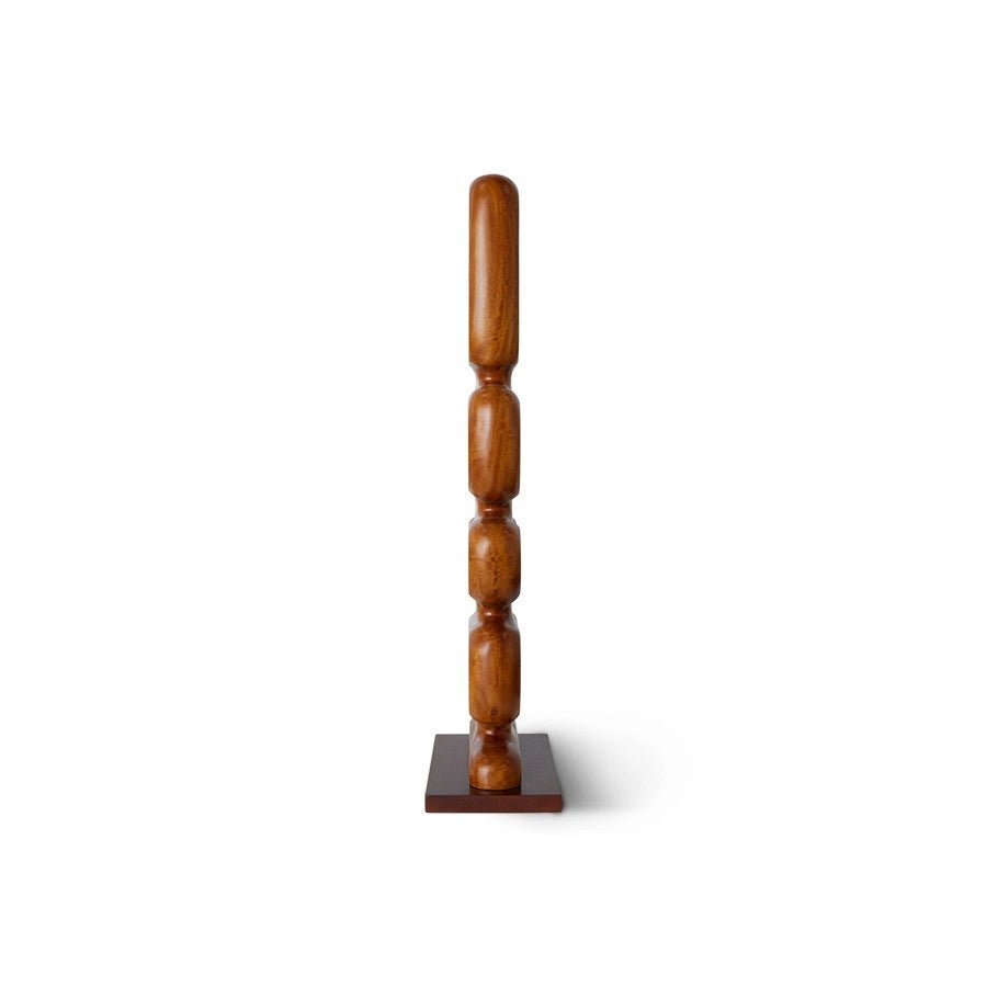 Hand carved wooden sculpture - Urban Nest