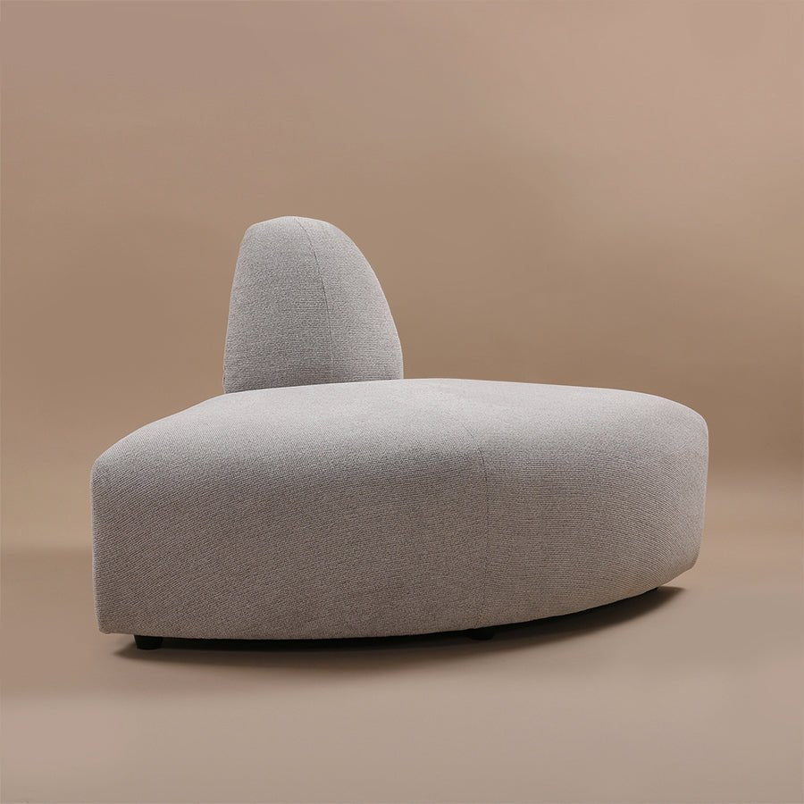 Jax couch: element angle - sneak | light grey - Urban Nest