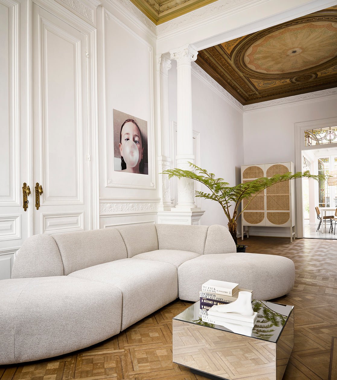 Jax couch: element right - sneak | light grey - Urban Nest