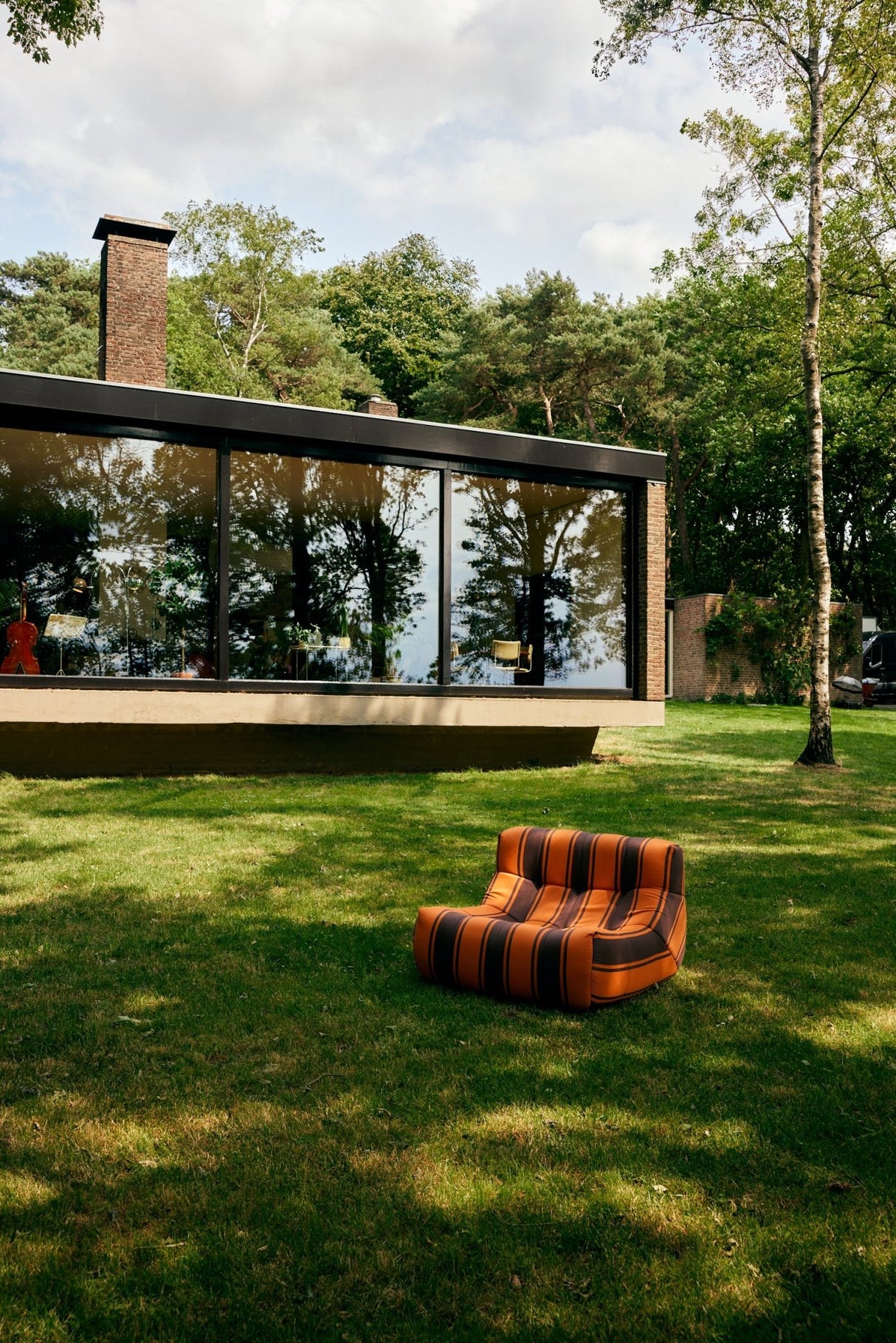 Lazy lounge chair outdoor - retro - Urban Nest