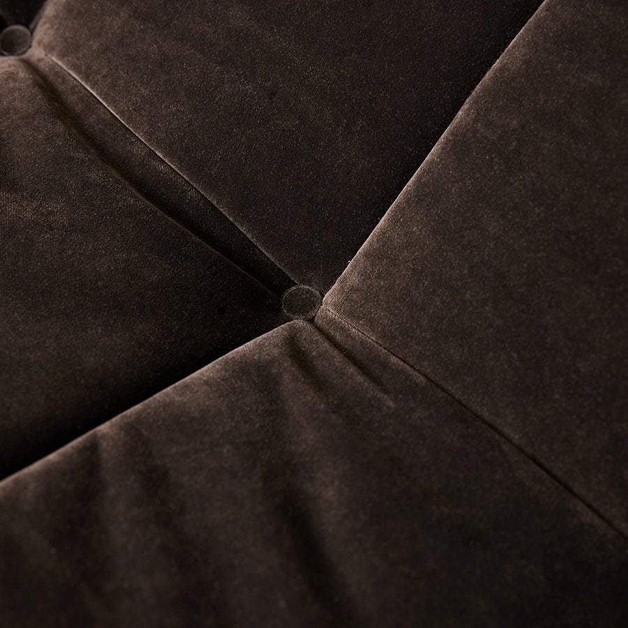 Lazy lounge chair - royal velvet espresso - Urban Nest